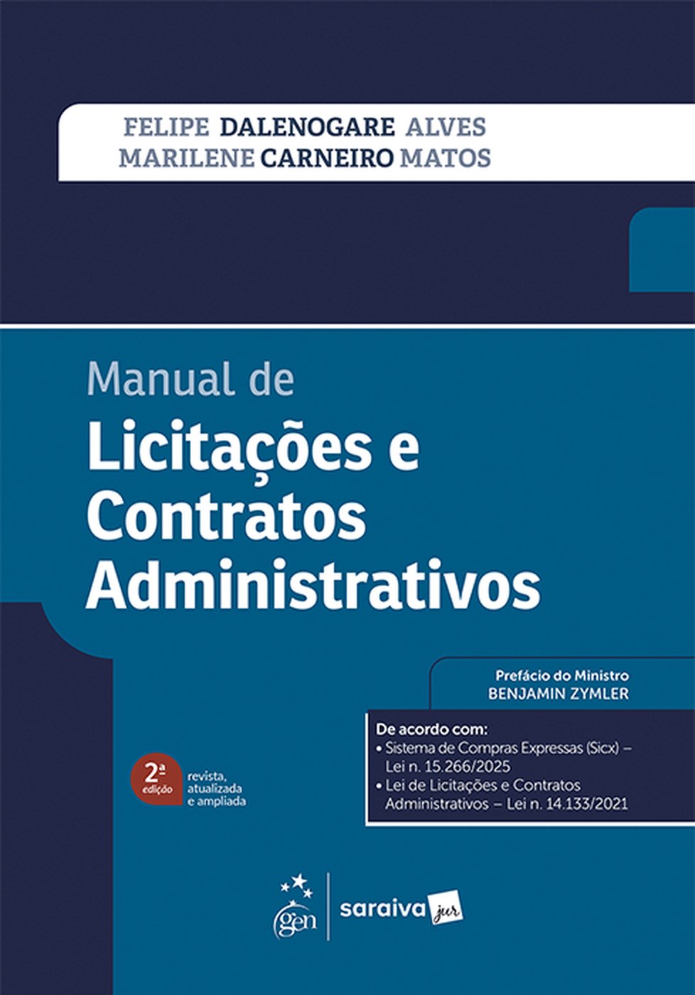 Capa do livro Manual de Licitações e Contratos Administrativos